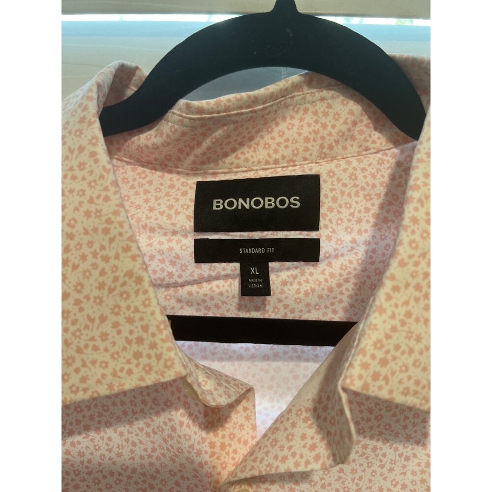 Bonobos Tech Long Sleeve Button Up Shirt NWOT - Size‎ XL - Picture 4 of 7